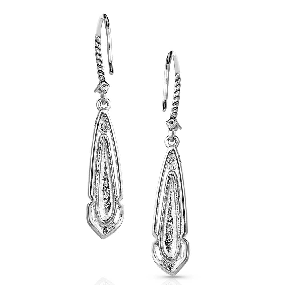 Montana Radiant Stream Turquoise Earrings