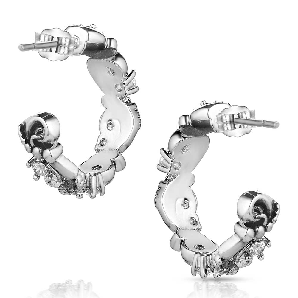 Montana Windblown Elegance Crystal Earrings