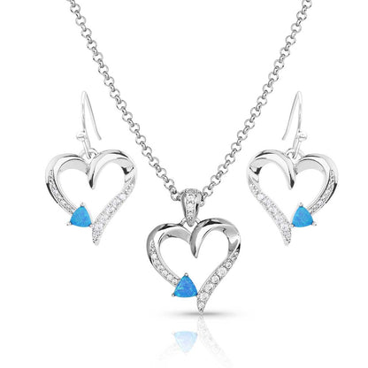 Montana Love Everlasting Opal Crystal Jewelry Set