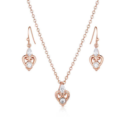 Montana Elegant Embrace Crystal Jewelry Set