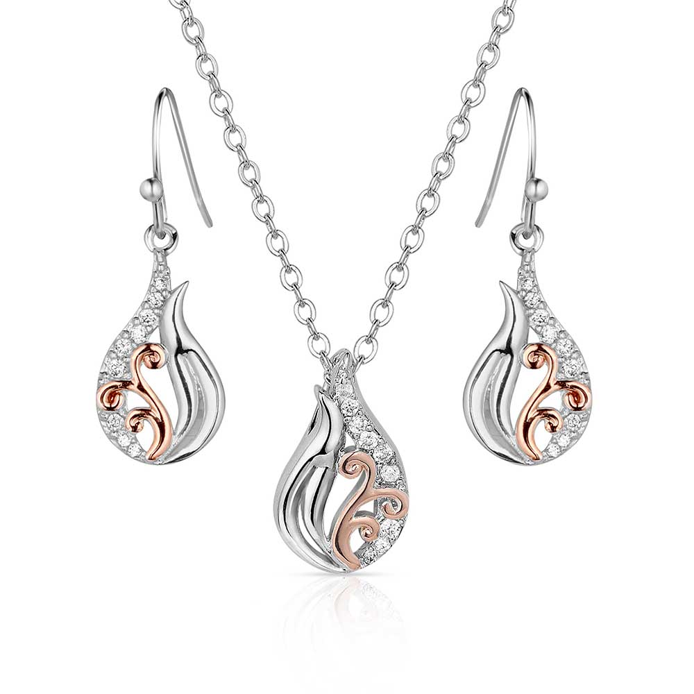 Montana Whisps of Elegance Crystal Jewelry Set