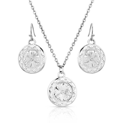 Montana Framed Floral Jewelry Set