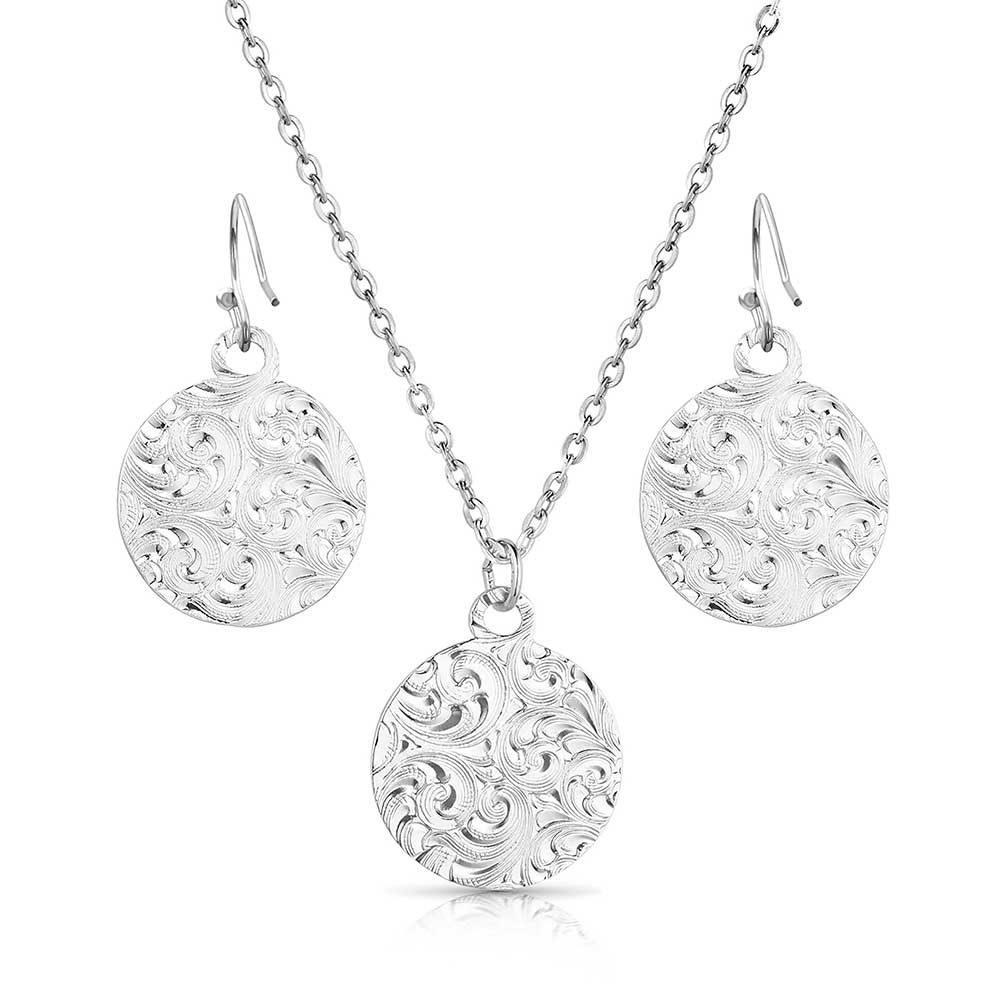 Montana Framed Floral Jewelry Set