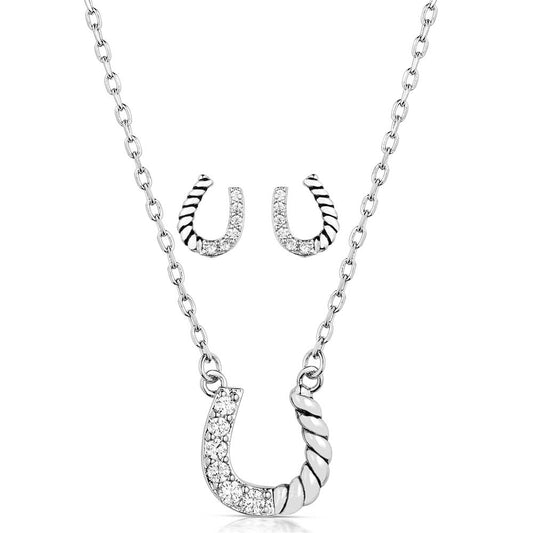 Montana Roping Luck Jewelry Set