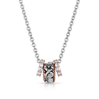 Montana Wildflower Ring CZ Elegance Necklace