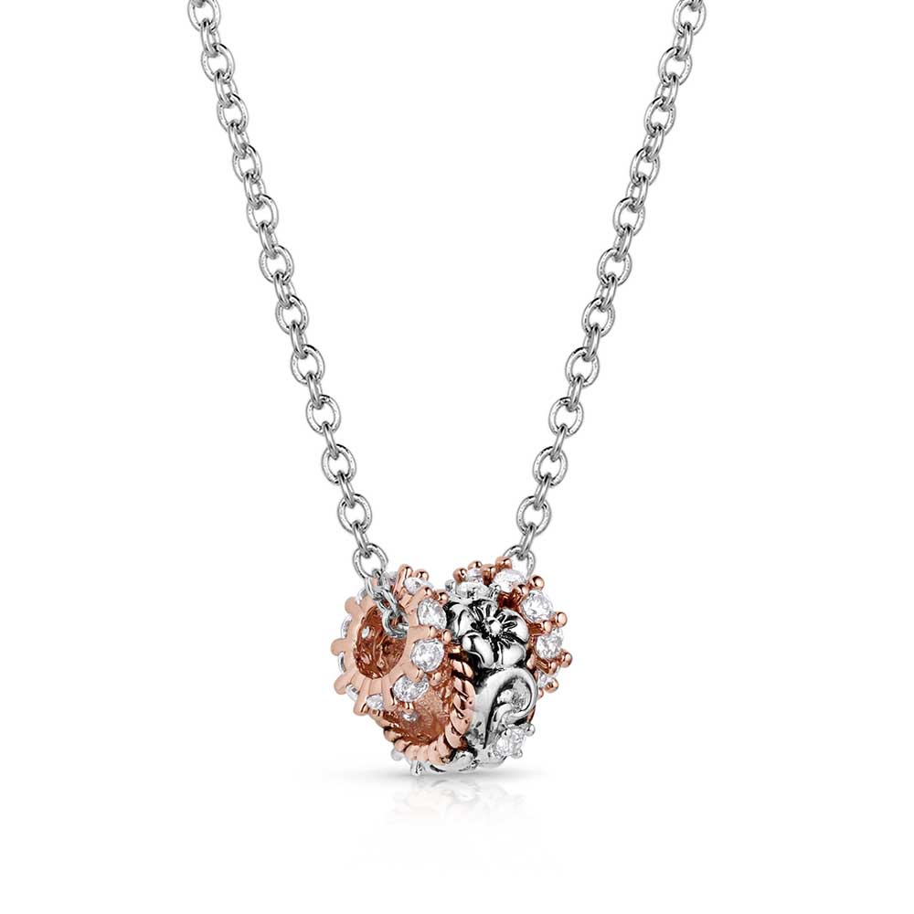 Montana Wildflower Ring CZ Elegance Necklace