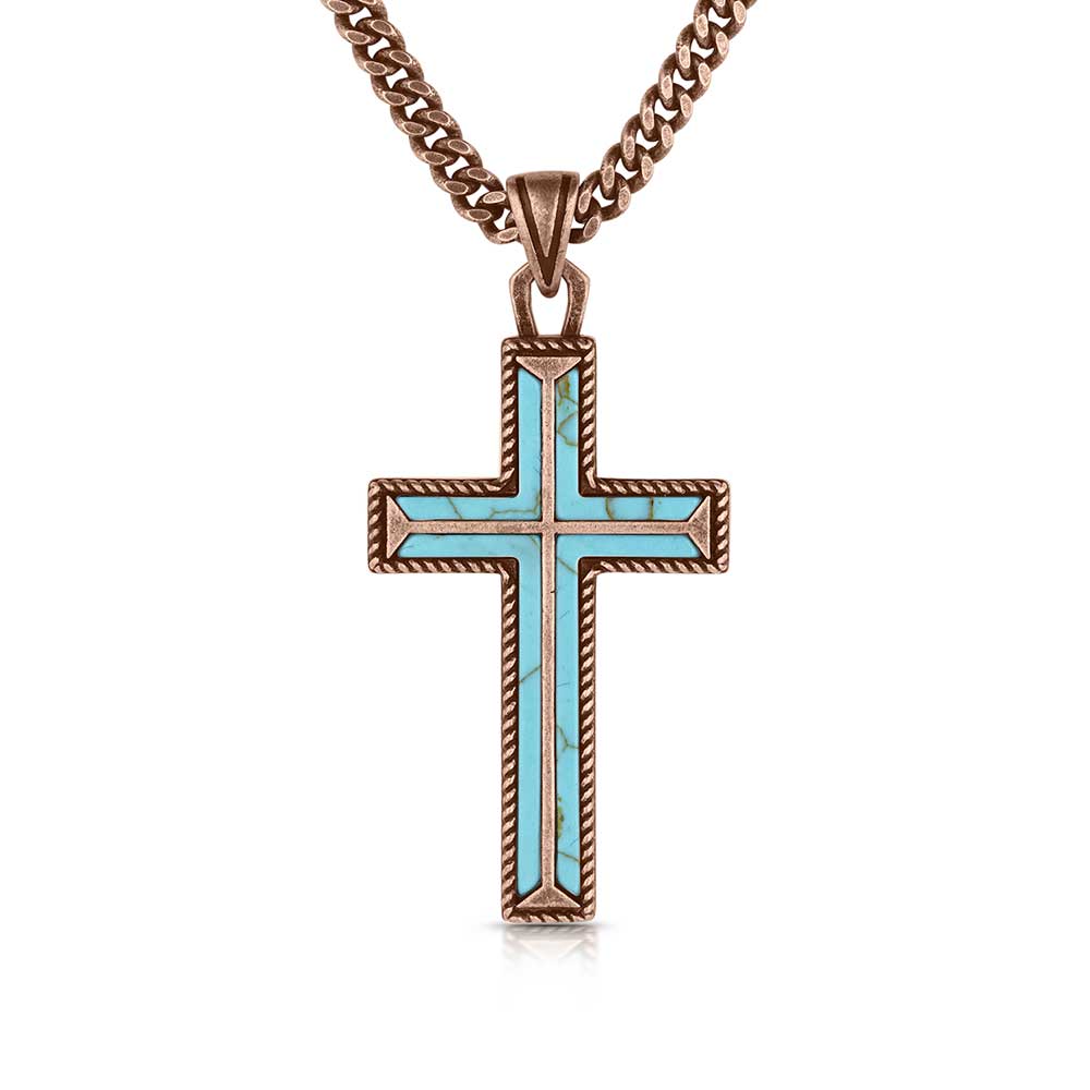 Montana Eternal Life Cross Necklace