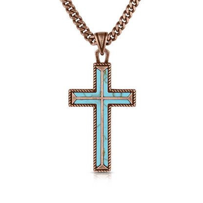 Montana Eternal Life Cross Necklace