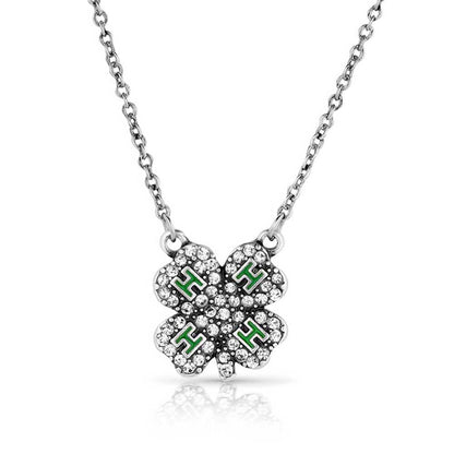 Montana 4H Clover Pendant Necklace