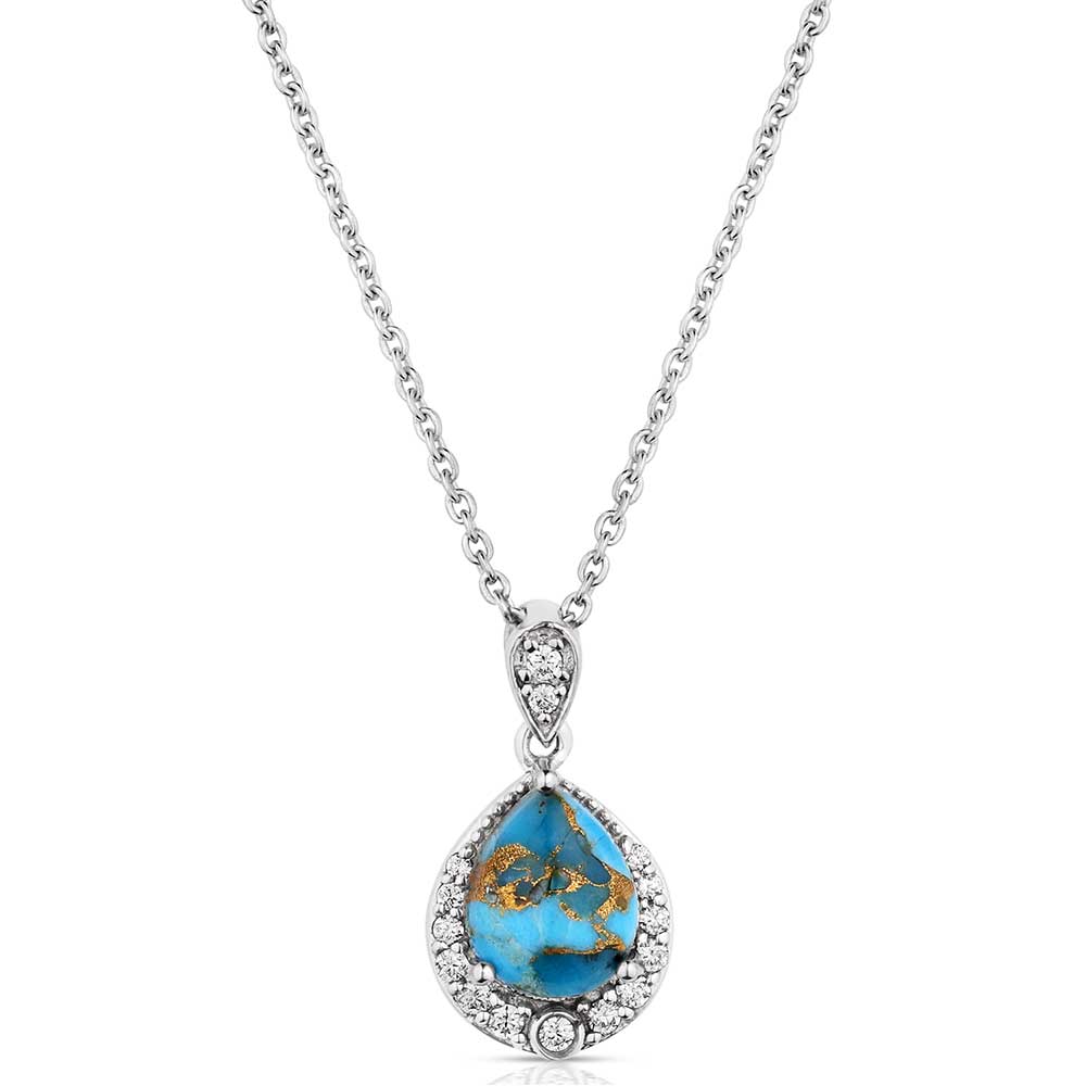 Montana Blue Rivers Turquoise Necklace