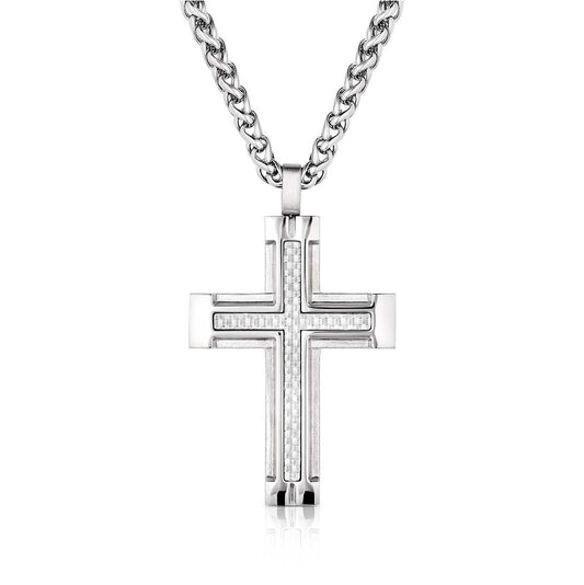 Montana Hero's Belief Cross Necklace