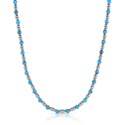 Montana Turquoise Beaded Necklace