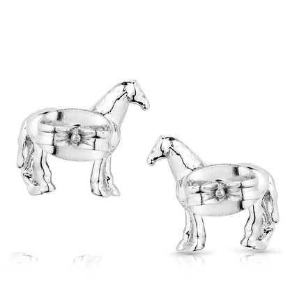 Montana Quarter Horse Earrings