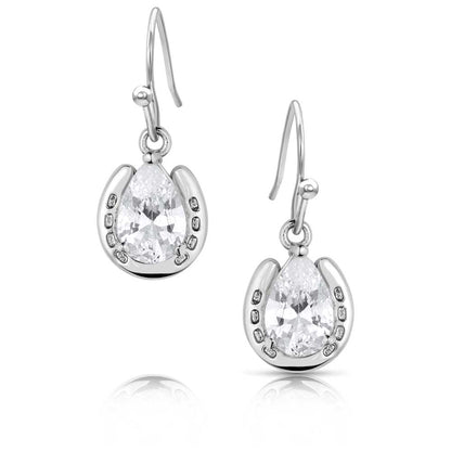 Montana Lucky Trot Crystal Earrings