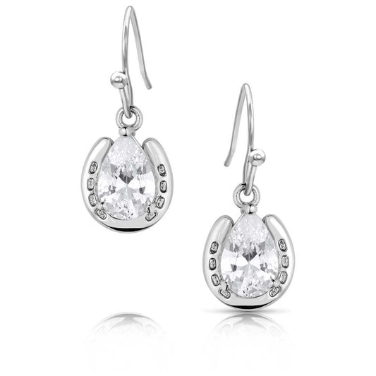 Montana Lucky Trot Crystal Earrings