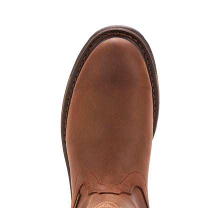 Ariat Workhog Oily Distressed Brown Waterproof EH