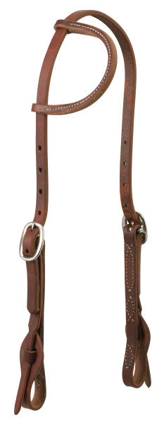 Weaver Work Tack Quick Change Slit Headstall