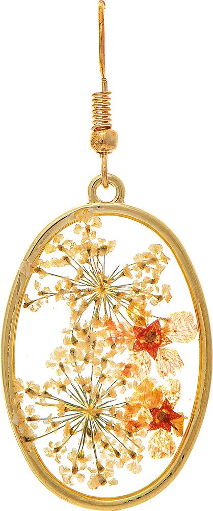 Rain Gold Queen Anne Lace Earring
