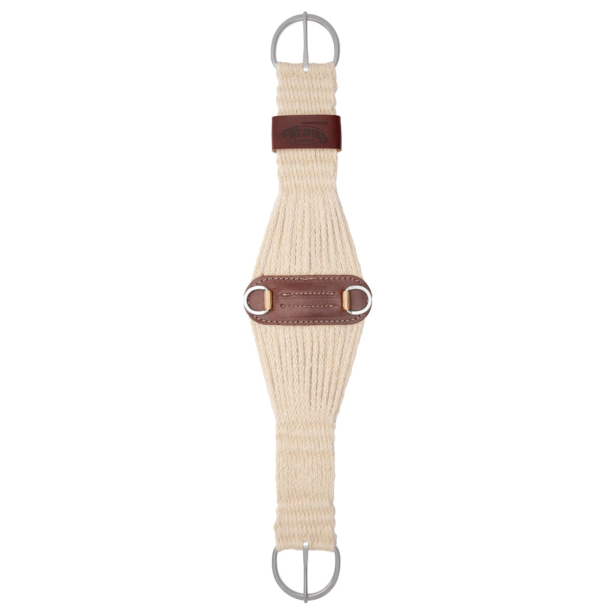 Weaver Roper Mohair Cinch Natural