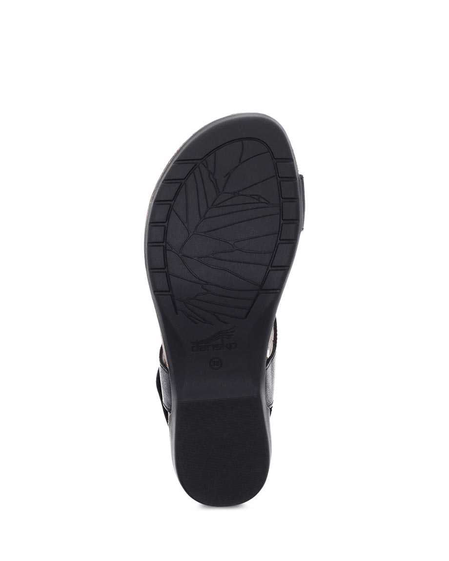 Dansko Reece Black Waxy Burnished