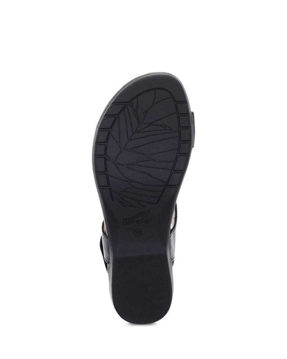 Dansko Reece Black Waxy Burnished
