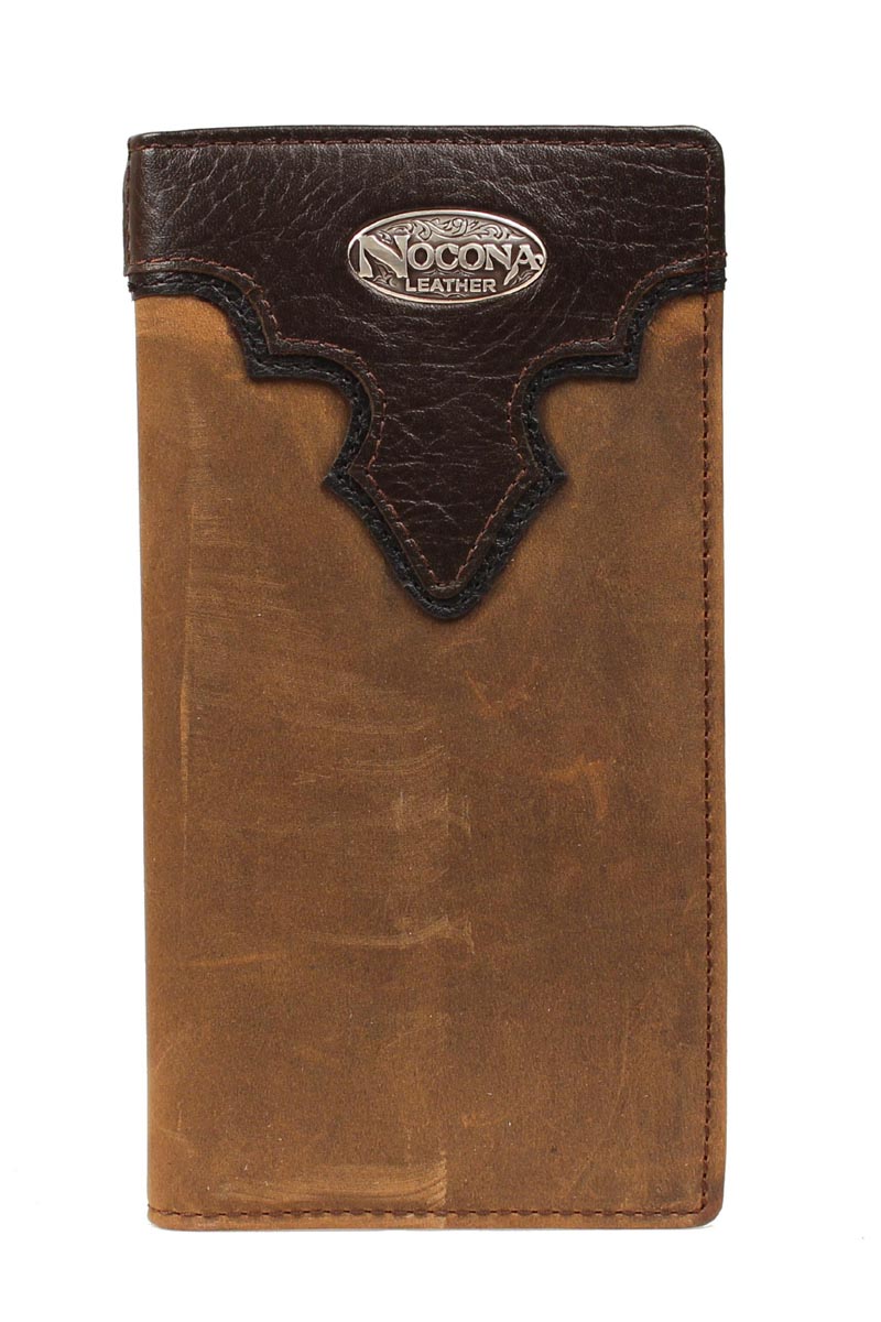 Nocona 2 Tone Brown Rodeo Wallet