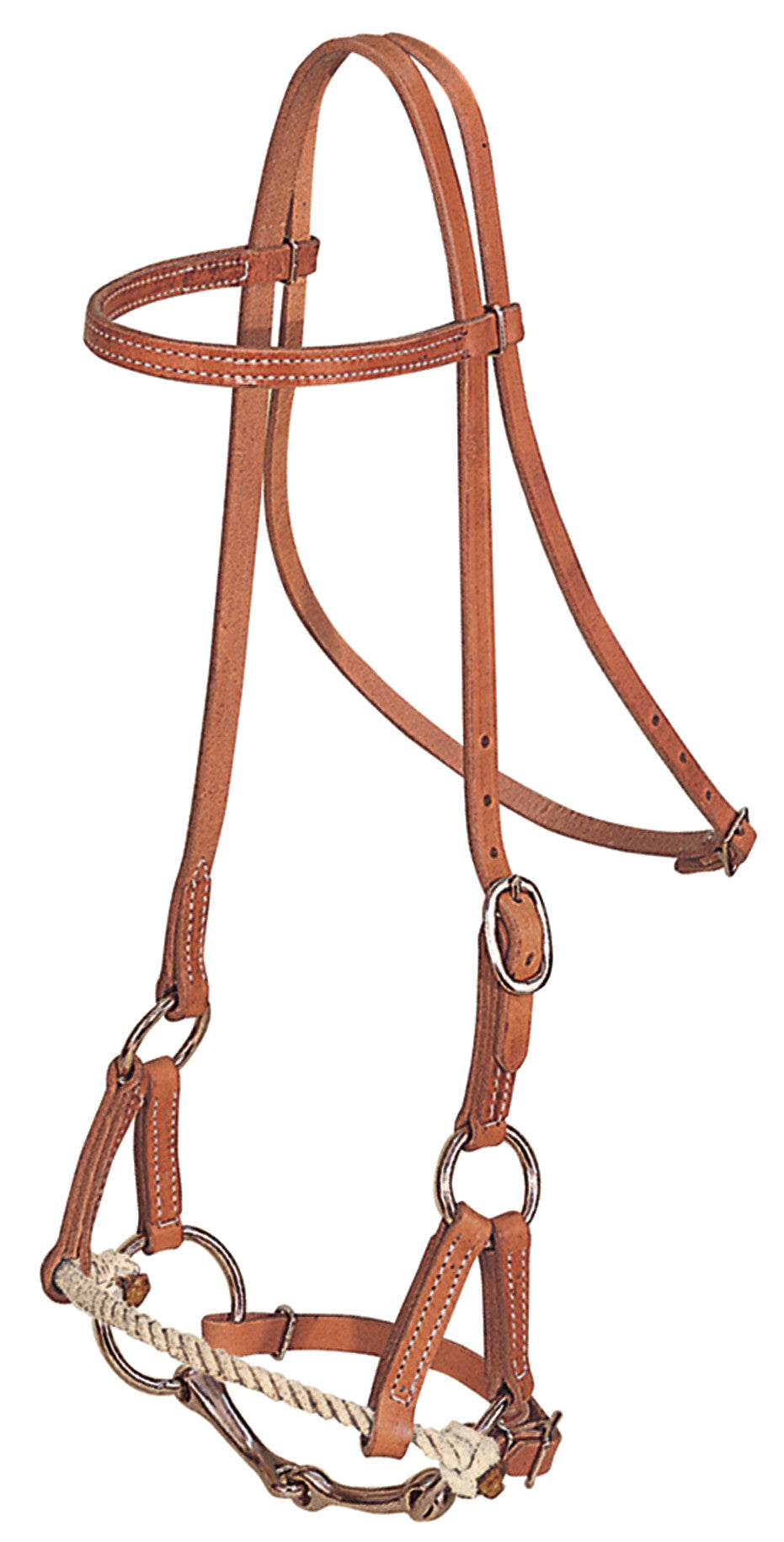 Weaver Harness Leather Single Rope Half Breed