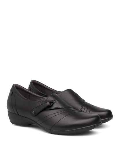 Dansko Franny Milled Nappa Black