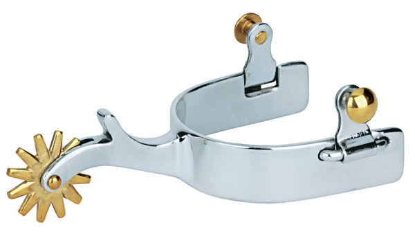 Weaver Mens Plain Band Ladies Rowel Spur