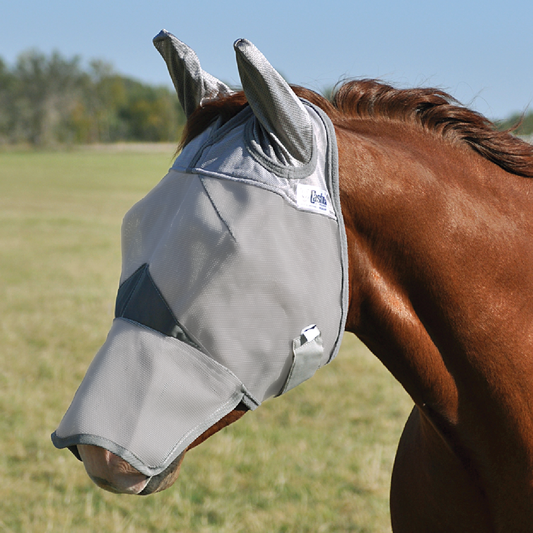 Cashel Crusader Fly Mask With Long Nose and Ears