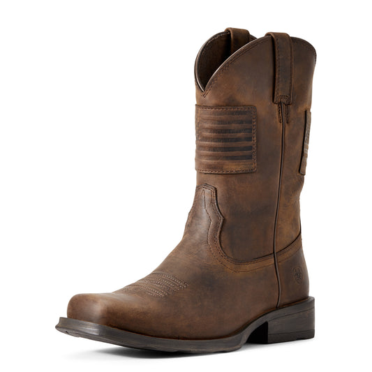 Ariat Rambler Patriot Distressed Brown