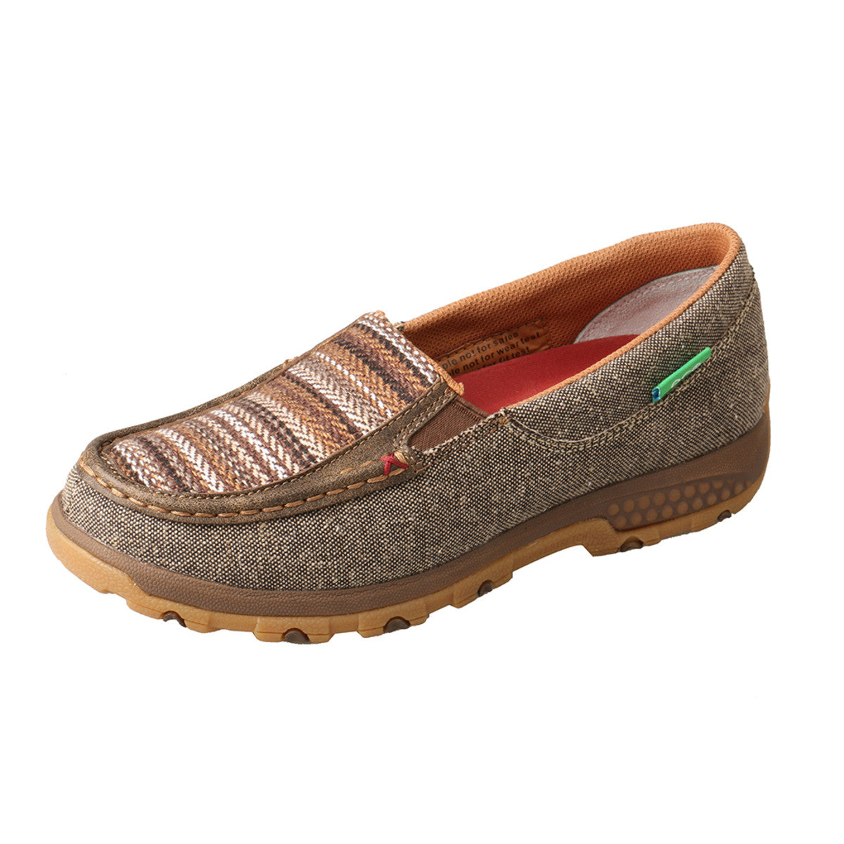Twisted X Eco Cellstrech Slip-On Khaki/Grey Multi