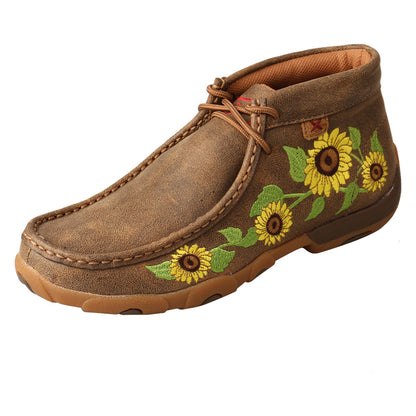 Twisted X Chukka Bomber Brown/Sunflower