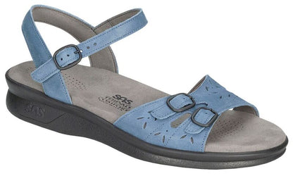 SAS Duo Quarter Strap Sandal Denim