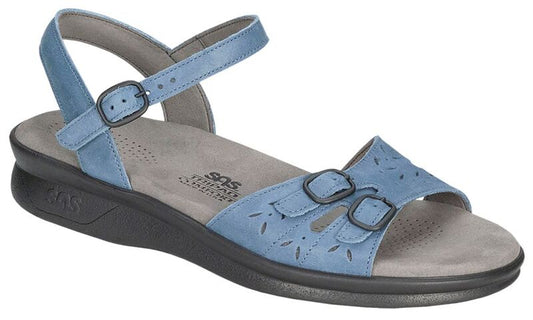SAS Duo Quarter Strap Sandal Denim