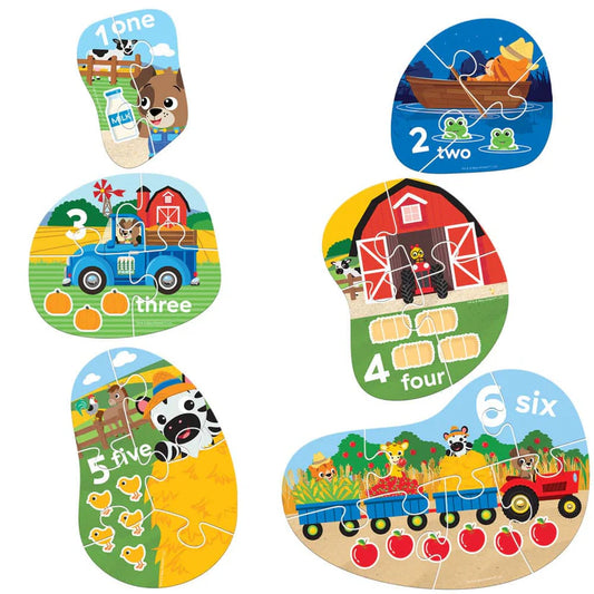 Leanin Tree Baby Einstein Farm Explorers Puzzle Set