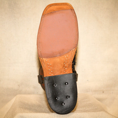 Anderson Bean Arapaima/Bison with Orange Stitch