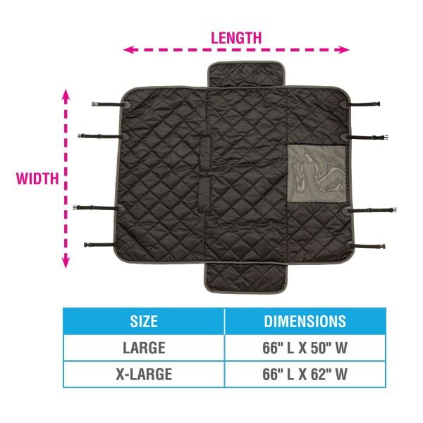 Weaver Car Seat Cover Black
