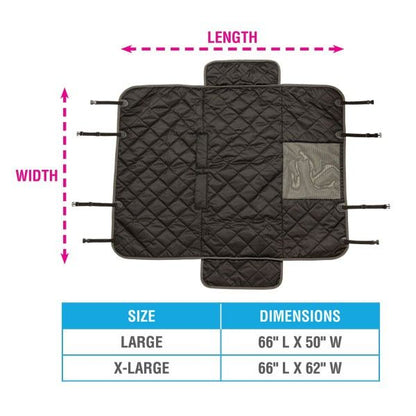 Weaver Car Seat Cover Black