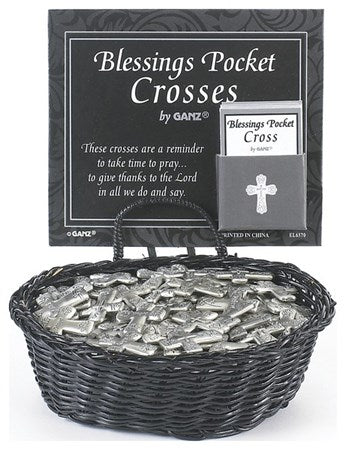 Ganz Blessing Pocket Cross Charm
