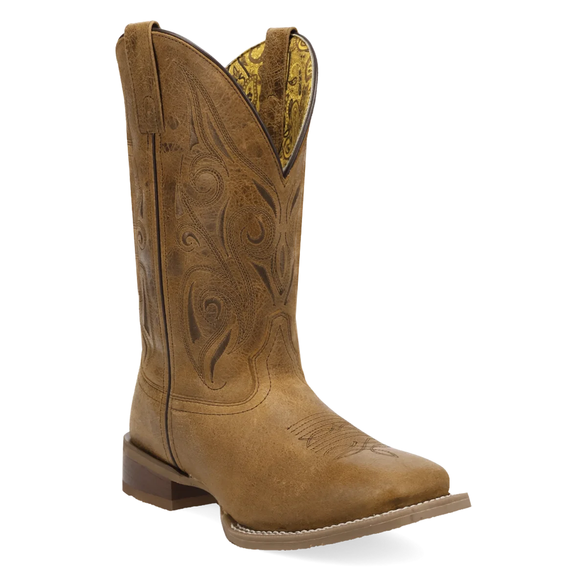 Laredo Emberlynn Tan Square Toe