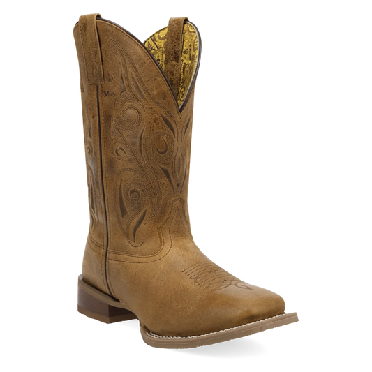 Laredo Emberlynn Tan Square Toe