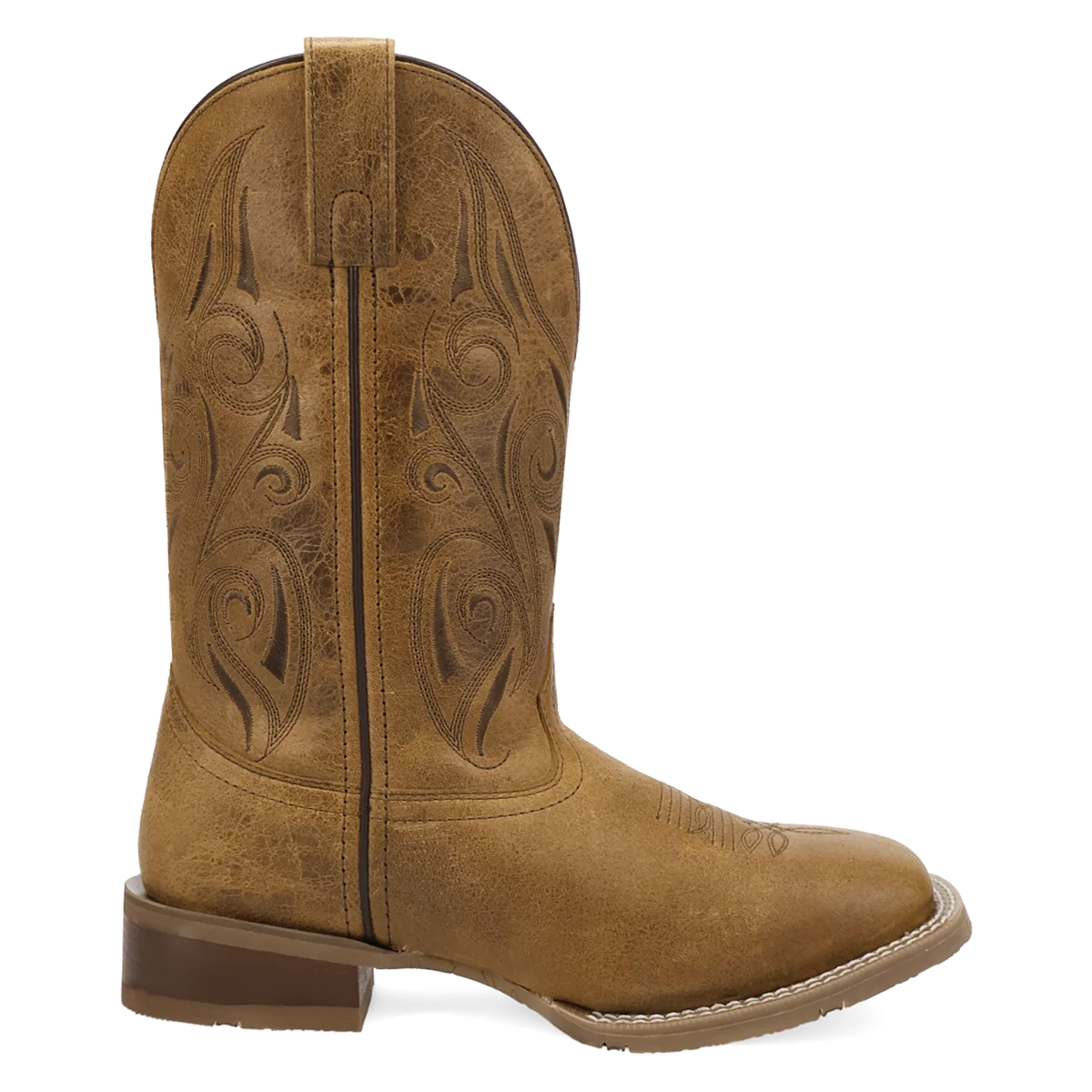 Laredo Emberlynn Tan Square Toe