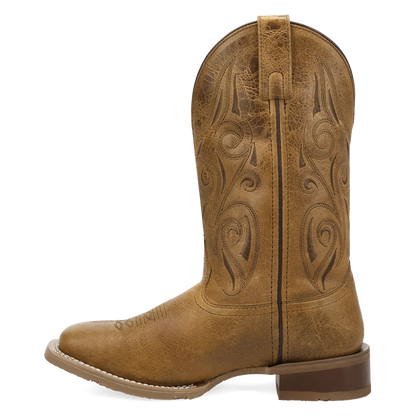 Laredo Emberlynn Tan Square Toe