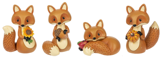 Ganz Fox Fall Figurine