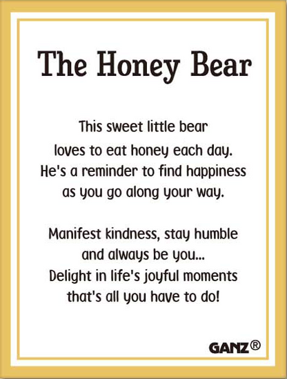Ganz Honey Bear Charm