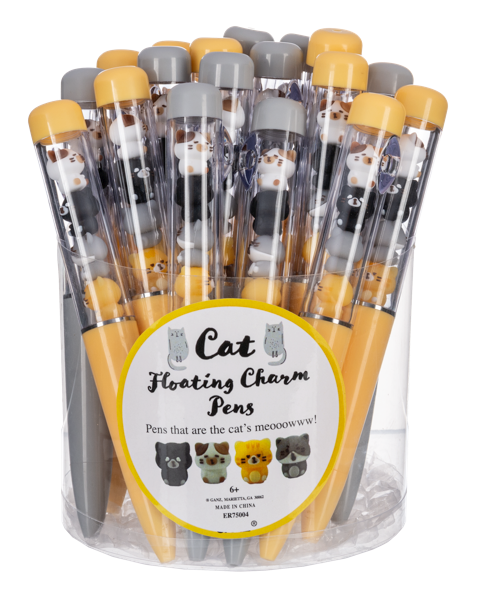 Ganz Cat Floating Charm Pen