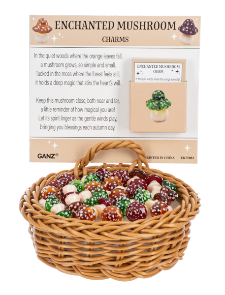 Ganz Enchanted Mushroom Charm