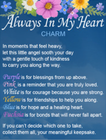 Ganz Always in My Heart Angel Charm