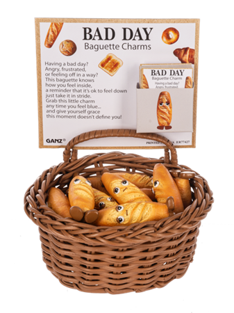 Ganz Bad Day Baguette Charm